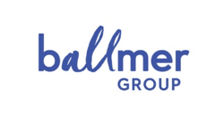 blue logo of ballmer group