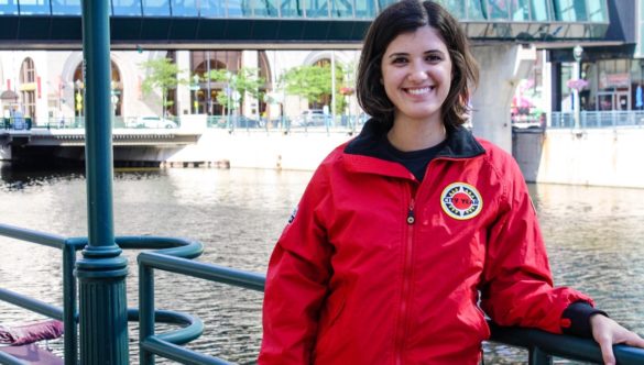 City Year AmeriCorps member Kristina Stamm