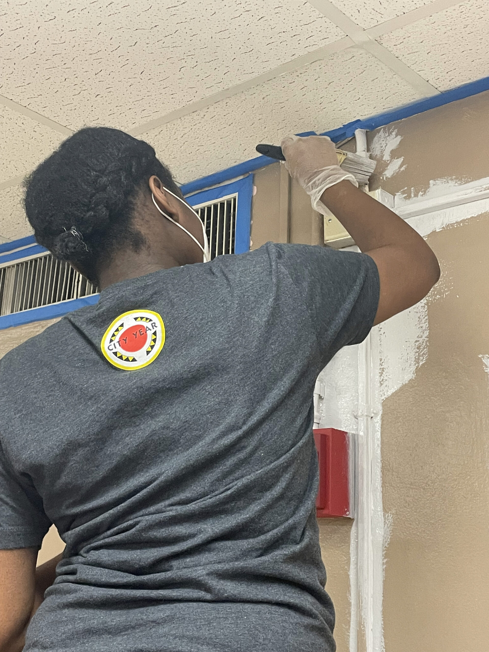AmeriCorps member serving at CY Miami MLK Day